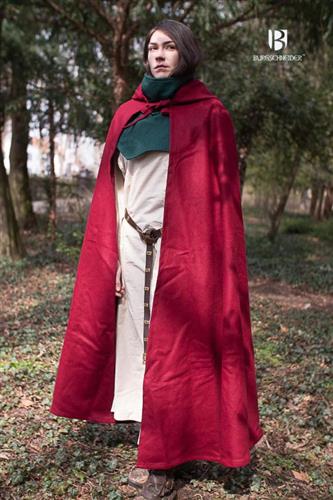 Hibernus - Rød - Kappe | Faraos Webshop