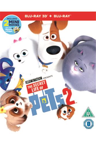 The Secret Life of Pets 2 3D Blu-Ray - Animation - BLU-RAY - Universal ...