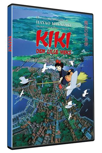 Kiki den lille heks dansk & japansk tale - Miyazaki Studio Ghibli | Faraos Webshop