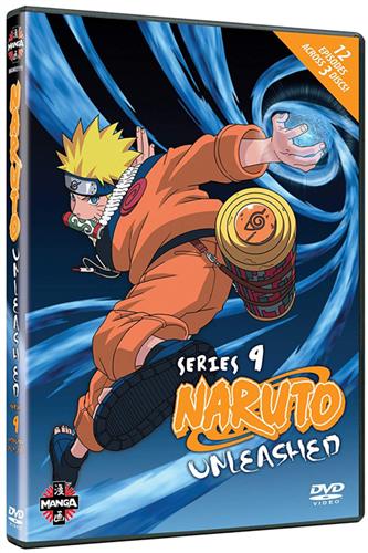 NARUTO 9 TEMPORADA COMPLETA EM 2 DVDS