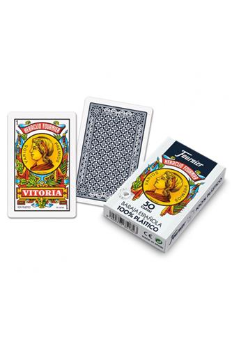 Spanske N2100 plastik) - Spanish Playing Cards | Faraos Webshop