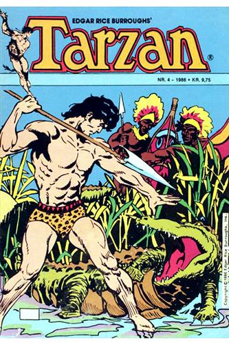 Tarzan 1986 Nr. 4 - Tarzan Junglens Herre | Faraos Webshop