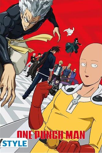 ONE PUNCH MAN Poster Saitama and Genos (52x38cm)