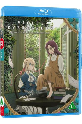 violet evergarden eternity and the auto memory doll coloring page in pdf