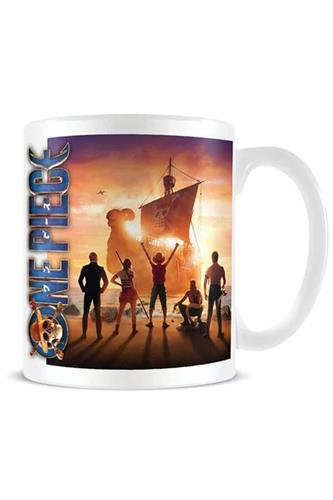 ONE PIECE NETFLIX - Logo - Mug 350 ml : : Mug Grupo